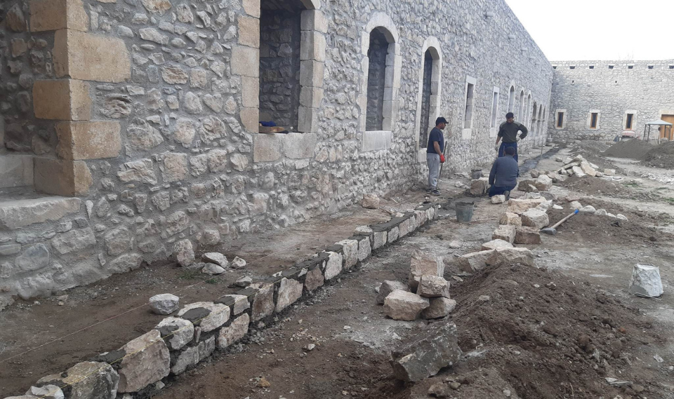 Ամարասի վանական համալիրի վերականգնման աշխատանքները շարունակվում են